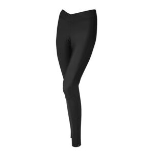 Performance Women's Thermal Flex Tights w/ biking pad (Black) (XL) w/ Chamois)